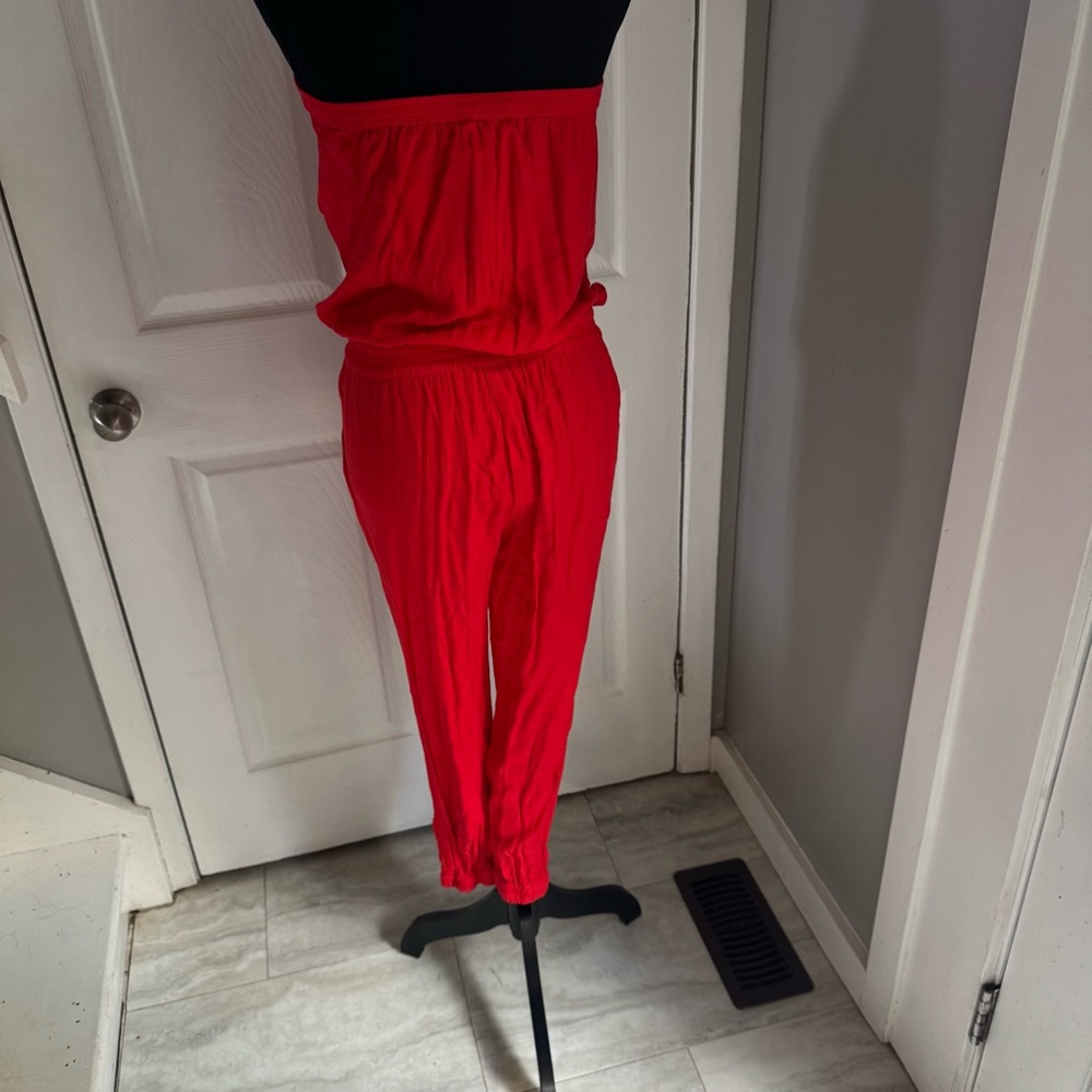 Talula Red Jumpsuit - Picture 4 of 7